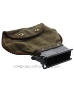 MG-34 Brass Catcher, Canvas, *Fair* 