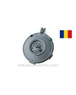 AK-47 75rd Drum, Chinese Designed, Back Loading, Romanian Made,  7.62X39, *NEW" 