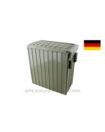 German Mag58 Ammo Can, Green Plastic *Very Good*