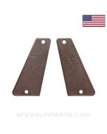 Radom 35 VIS Grips, Early Style, Brown Polymer, *New Manufactured*