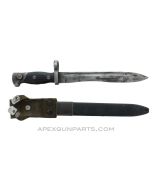 CETME Model C Bayonet and Scabbard, Type 2, *Fair to Good*