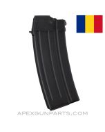 AK  WASR-3 / SAR-3 Magazine, 30rd Blued Steel, Romanian, 5.56 NATO / .223 *NOS* 