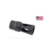 PKM Short Flash Hider, Nitride Finish, M18x1.5LH Threads, 7.62X54R, U.S. Made 922(r) Compliant part *NEW* 