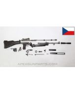 Czech ZB30J Parts Kit w/ Bipod, Wood Buttstock, 7.92x57 *Good* 