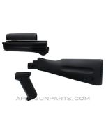 Bulgarian AK-74 Stock Set, Polymer, Black *Very Good*