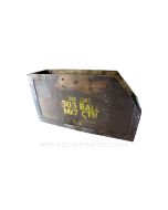 British .303 Ammo Box, Wood, Modified *Good* 