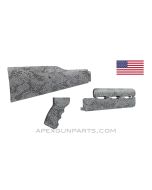 PAP M70 Rifle Stock Set, Snakeskin Pattern, U.S. Made, Nylon *Excellent*
