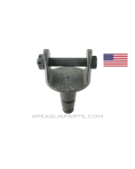 Pintle, For M2 & M3 Tripod, with Bolt, Fits .30 & .50 Cal. Guns, 2 Ring, Tapered Plate, *Very Good*