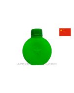 Chinese Rifle Oil Bottle, Green Plastic, *Very Good* 