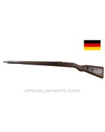 98K Mauser Stock Assembly, Flat Buttplate, Laminated Wood, Repaired *Good*