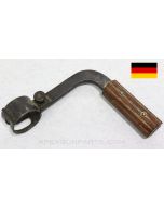 German MG-15 / ST-61 Carry Handle, Wood &amp; Steel *Good* 