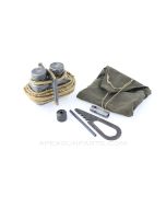 Mosin Cleaning Set, with Oil Bottle, Pull Through and Pouch *Good*