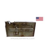 U.S. Navy .50cal Ammo Can, Complete *Good / Rusty* 