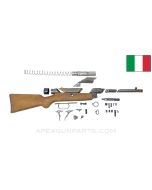 Beretta M38/49 (Model 4) SMG Parts Kit, w/ Demilled Receiver Pieces and Cut Barrel, 9mm, *Good* 