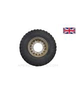 British Ferret Tire / Aluminum Wheel Assembly, 36 Inch Diameter, Painted *Used*