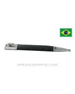 Brazilian 1908 Mauser Leather Bayonet Scabbard, 11.5" *Good* 