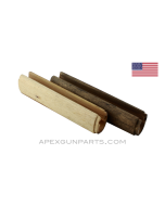 M1 Garand Front Handguards, Light or Dark Wood, Blemished *NOS* 