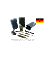 East German Rifle Cleaning Kit, in Canister, *Very Good* 