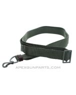 PM-63 RAK Single Point Canvas Sling, Green *Very Good* 