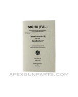 STG-58 Operator's Manual, Austrian Military Issue, Translation From Original, Paperback, *NEW*