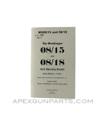 MG-08/15-08/18 Maxim Operator&#039;s Manual, Translation From Original, Paperback, *NEW*