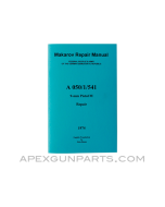 Makarov Pistol Repair Armorer's Manual, East German Issue, Translated From Original, Paperback, *NEW*