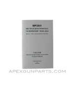 MP 28/II Operator's Manual, Translation From Original, Paperback, *NEW*