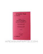 UZI Operator's/Repair Armorer's Manual, Translated From Original, Paperback, *NEW*