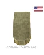 Smoke Grenade / GP Pouch, Velcro Retention, Molle Mounted, Coyote *Very Good*