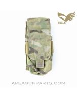 Eagle Industries Multicam Double M4 Magazine Pouch, Type 1, *Good*