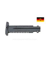 East German AK-47 MPi-K Type 3 "Red" Rear Sight Leaf, Stripped *Very Good*