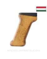 Hungarian AMD Pistol Grip, Wood, Cracked *Fair*