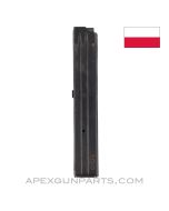 PM-63 RAK Magazine, 25rd, Polish, 9x18 Makarov *Good*