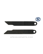 Browning M2 .50 Cal. Breech Lock Depressor Set, Left and Right Side, FN Belgium, *Very Good* 