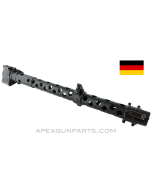 German WWII MG-34 Barrel Jacket, WWII, Markings Removed, NO Rear Sight *Good*