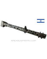 German WWII MG-34 Barrel Jacket Assembly, NO Sights, Waffen &amp; DOT Marked, Israeli issued, *Good* 