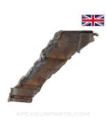 BREN Magazine Well Torch Cut Receiver Section, Left Side *Good* 
