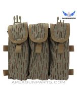 &quot;VOLK&quot; AK-47 / AK-74 Placard, APEX Exclusive East German V2 Strichtarn Camo *New* by Parashooter Gear