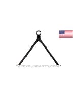 M249 SAW Bipod, Early Style, Complete, Parkerized, *Good* 