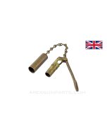 Vickers and Lewis Gun Folding Borescope with Cover, Brass *Good* 