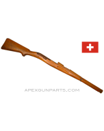 Swiss Schmidt-Rubin K11 Wood Stock, 40.75", with Handguard and Metal Parts, *Good* 