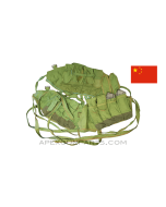 Chinese AK Chest Rig, 4-Pocket, Green Canvas, *Good* 
