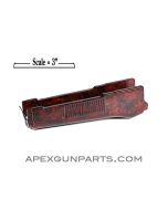 East German Lower Handguard, Bakelite, Brown