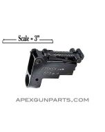 Egyptian AKM Rear Sight Block Assembly, W/Arabic Markings