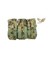Eagle Industries A0R2 Triple M4 Magazine Pouch Placard, MOLLE Backing *Excellent*