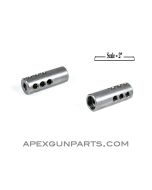 Muzzle Brake, Plain, .30 Rifle, NEW..US Made Compliance Part