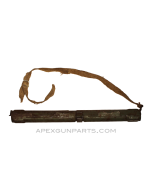 MG-42 / M53 Barrel Carrier, Steel w/Strap, Green Painted, *Poor*, Sold *As Is*