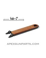 L1A1 Trigger Guard, Wood Insert, NEW