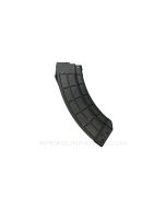SPECIAL! US PALM AK47 / AKM Waffle Pattern Magazine, 30rd, Black Polymer, Metal Locking Lugs, 7.62x39, US Made 922(r) *Used*