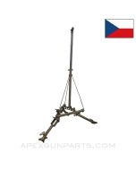 ZB-37 Field Tripod with A/A Extension Attachment, Tan Painted *Good* 